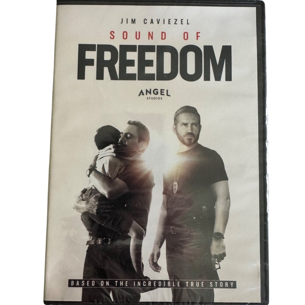 Sound Of Freedom DVD Angel Studios Jim Caviezel True Story Drama Film
